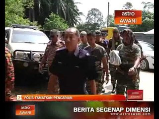 Nahas helikopter: Polis tamatkan pencarian