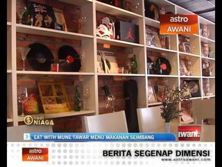 Eat With Mune tawar menu makanan seimbang