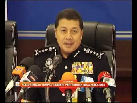 Polis berjaya tumpas sindiket pertaruhan bola Euro 2016