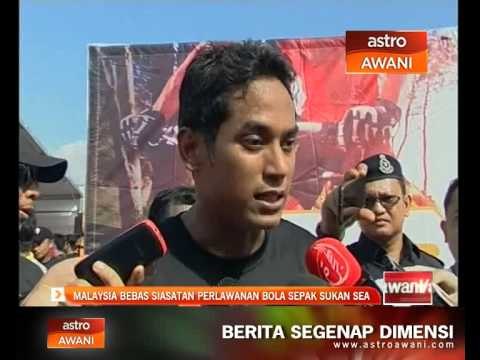 Malaysia bebas siasatan perlawanan bola sepak Sukan SEA