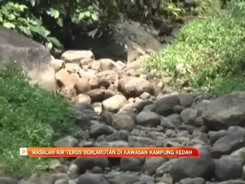 Masalah air jejas lebih 40 kampung di Kedah