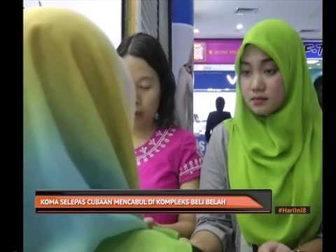 Koma selepas cubaan mencabul di kompleks beli belah