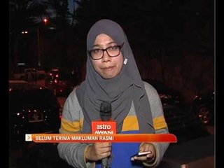 Tiada makluman rasmi mengenai pemecatan