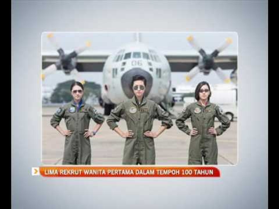 Lima rekrut wanita pertama dalam tempoh 100 tahun