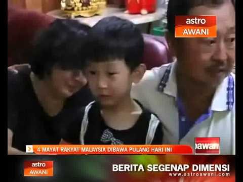 Pengeboman di Bangkok: 4 mayat rakyat Malaysia di bawa pulang hari ini