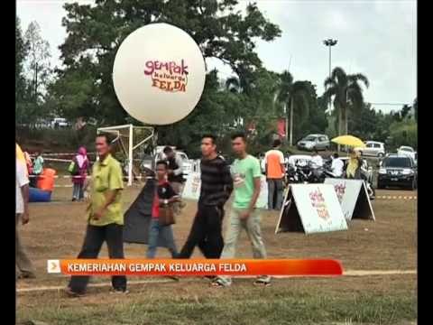 Kemeriahan Gempak Keluarga Felda di Dungun, Terengganu