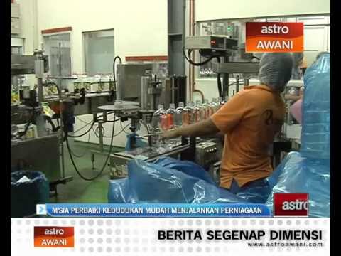 Malaysia perbaiki kedudukan mudah menjalankan perniagaan