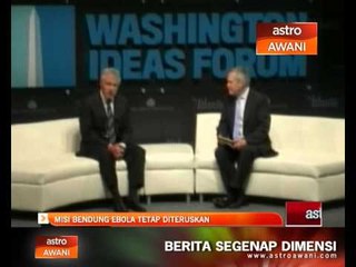 Misi bendung Ebola tetap diteruskan
