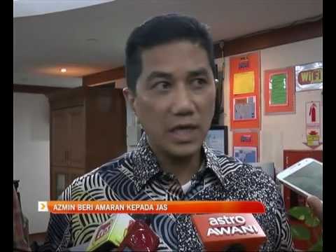 Pencemaran Sungai Semenyih: Azmin beri amaran kepada JAS
