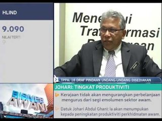 TPPA: 18 draf pindaan undang-undang disediakan