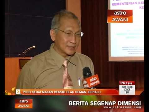 Pilih kedai makan yang bersih elak dapat demam kepialu