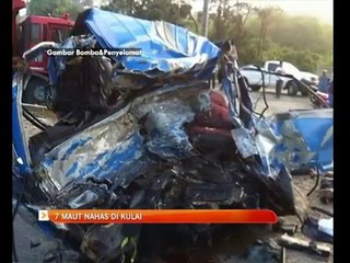 7 maut nahas di Kulai