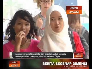 Sukarelawan digital pupuk kemahiran insaniah belia