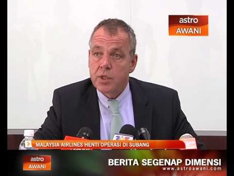 Malaysia Airlines henti operasi di Subang