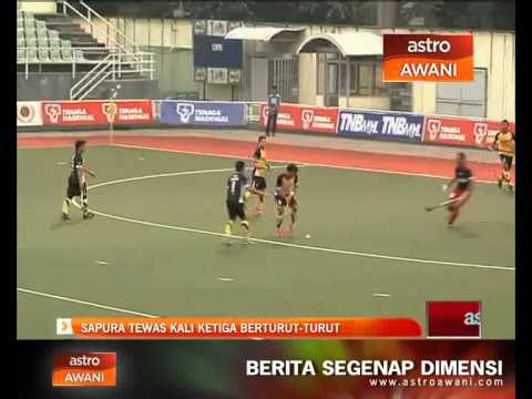 Liga Hoki Malaysia 2015: Sapura tewas kali ketiga berturut turut