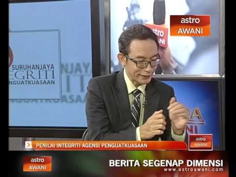 Agenda Awani: Nilai integriti agensi penguatkuasaan