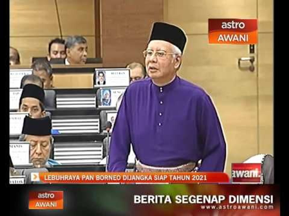 Bajet 2016: Lebuhraya Pan Borneo dijangka siap tahun 2021