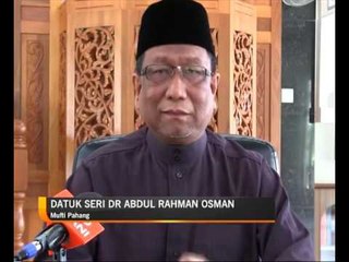 Kafir harbi pemikiran DAP - Mufti Pahang