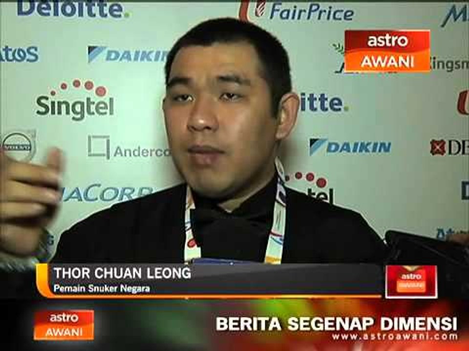 Snuker terus cemerlang raih emas individu lelaki