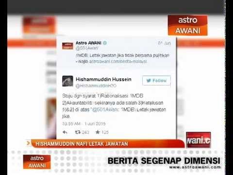 Hishammuddin nafi letak jawatan