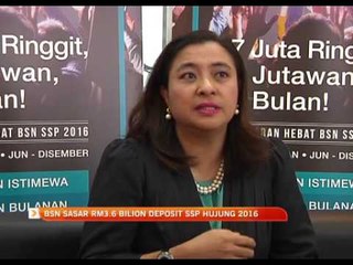 BSN sasar RM3.6 bilion deposit SSP hujung 2016