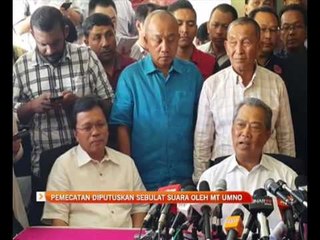 Pemecatan diputuskan sebulat suara oleh MT UMNO