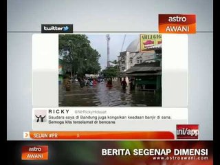 Selain #PrayforPantaiTimur Bandung Selatan turut banjir