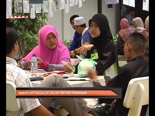 Wanita ketinggalan dalam sektor pekerjaan