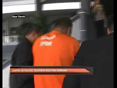 Suspek ketiga kes seleweng Baja Padi direman