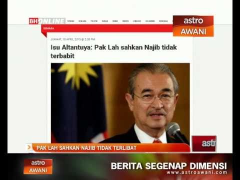 Pak Lah sahkan Najib tidak terlibat kes Altantuya