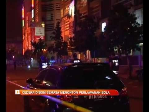 Cedera dibom semasa menonton perlawanan bola