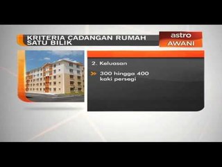 Kerajaan disaran bina kediaman selesa