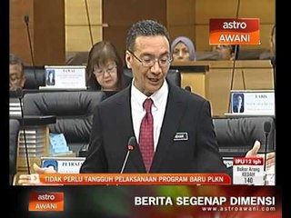 Tidak perlu tangguh perlaksanaan  Program baru PLKN