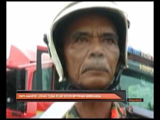 PATI hampir lemas cuba elak dicekup pihak berkuasa