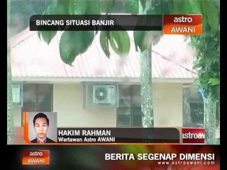 Adakan sidang media bincang situasi banjir
