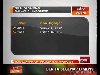 Télécharger la video: Hubungan Malaysia - Indonesia terus diperkukuh