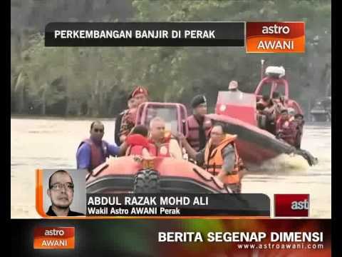 Perkembangan terkini banjir di Perak (Khamis , 25 Dis, 9:00pm)