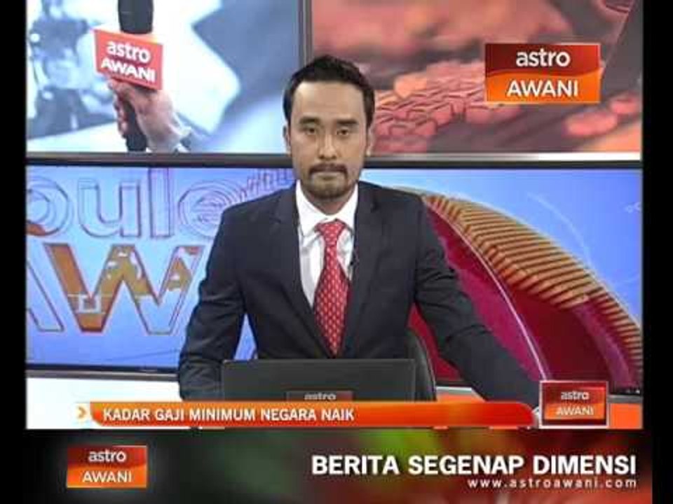 Bajet 2016: Kadar gaji minimum negara naik