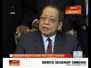 Tải video: Penggantungan Lim Kit Siang terus dapat tumpuan