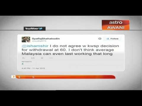 Selaras pengeluaran 60 tahun Kwsp, reaksi Twitter