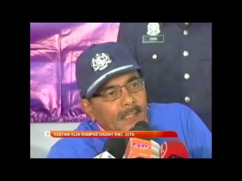 Kastam KLIA rampas dadah RM1 juta