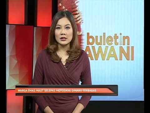 Warga emas maut selepas motosikal dinaiki terbabas