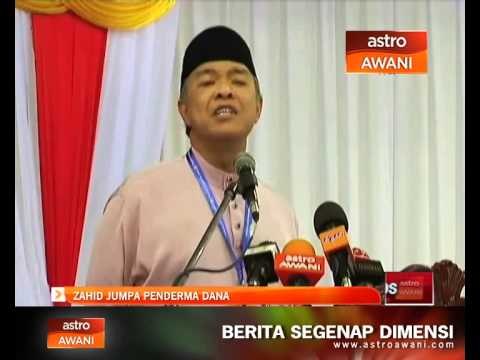 Ahmad Zahid jumpa penderma dana RM2.6 bilion
