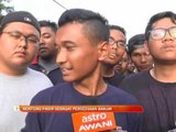 Benteng pasir sebagai persediaan banjir