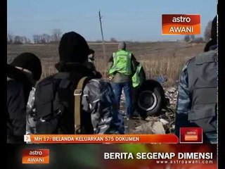 MH17: Belanda keluarkan 575 dokumen