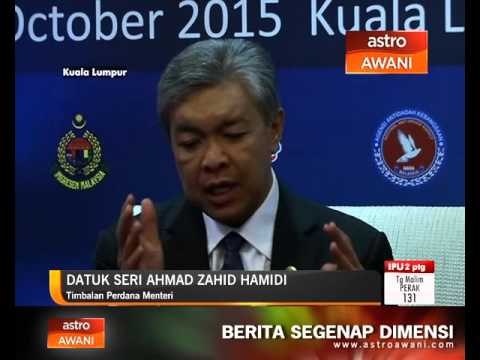 Jerebu: Cadang bina sistem perparitan- Zahid Hamidi