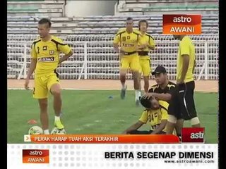 Liga Super: Perak harap tuah aksi terakhir