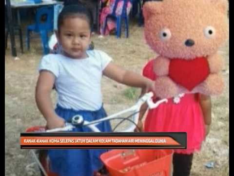 Kanak-kanak koma selepas jatuh dalam kolam tadahan air meninggal dunia