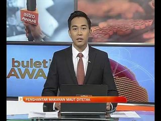 Penghantar makanan maut ditetak