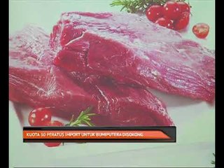 Kuota 30 peratus import untuk bumiputera disokong